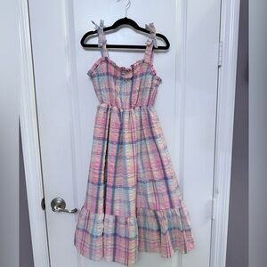 BTWEEN Preppy Plaid Girls Dress - Size 10